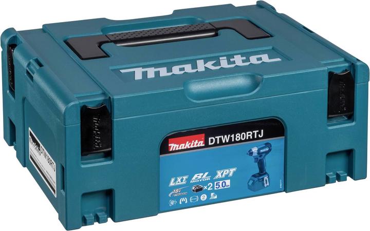 Produktbild Makita DTW180RTJ Akku-Schlagschrauber (Akkubetrieb)