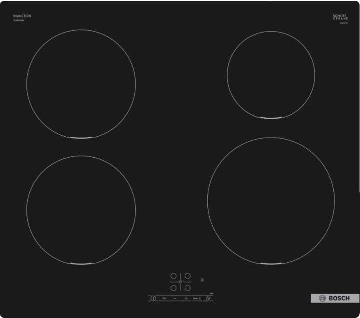 Actual product image Bosch Hausgeräte Series 4 PUE611BB5D Cooktop Integrated Zone Induction Hob 4 Zone(s)