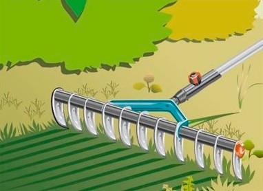 Actual product image Gardena Lawn aerator