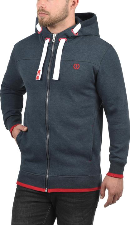 Actual product image Solid Benjamin Zip Men's Sweater Zip Jacket (S)