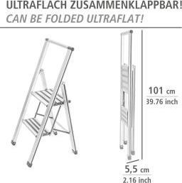Produktbild Wenko Haushaltsleiter (Trittleiter, 44 cm)