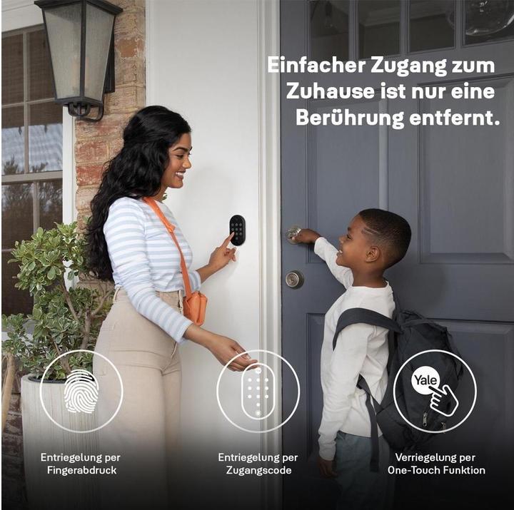 Immagine prodotto Yale Linus Smart Keypad 2 (Impronta, Combinazione numerica elettronica, Bluetooth)