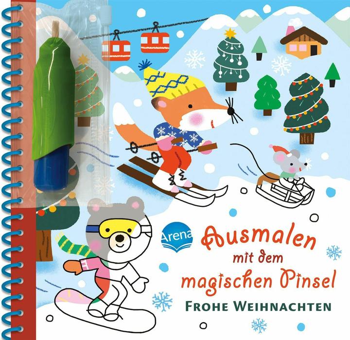 Produktbild Ausmalen mit dem magischen Pinsel. Frohe Weihnachten