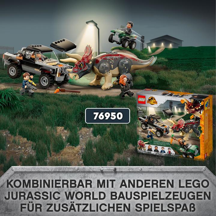 Produktbild LEGO Pyroraptor & Dilophosaurus Transport (76951, LEGO Jurassic World, LEGO Seltene Sets)