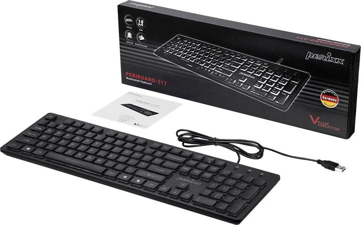 Actual product image Perixx Periboard-317 (DE, Cable)