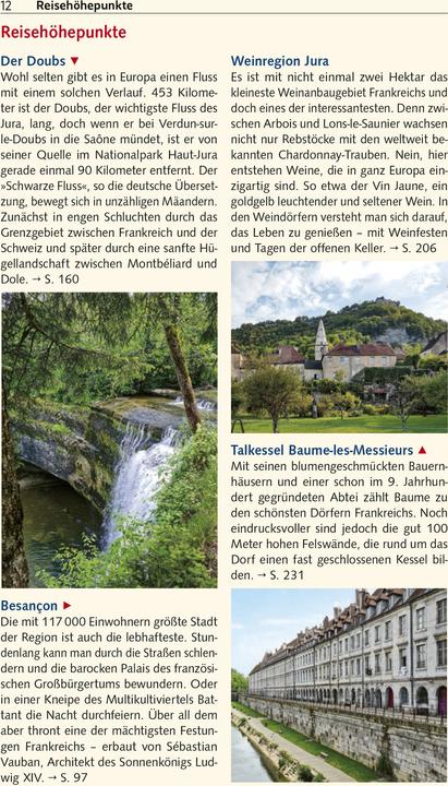 Produktbild Reiseführer Französischer Jura (Deutsch, Sabine Herre, 2025)