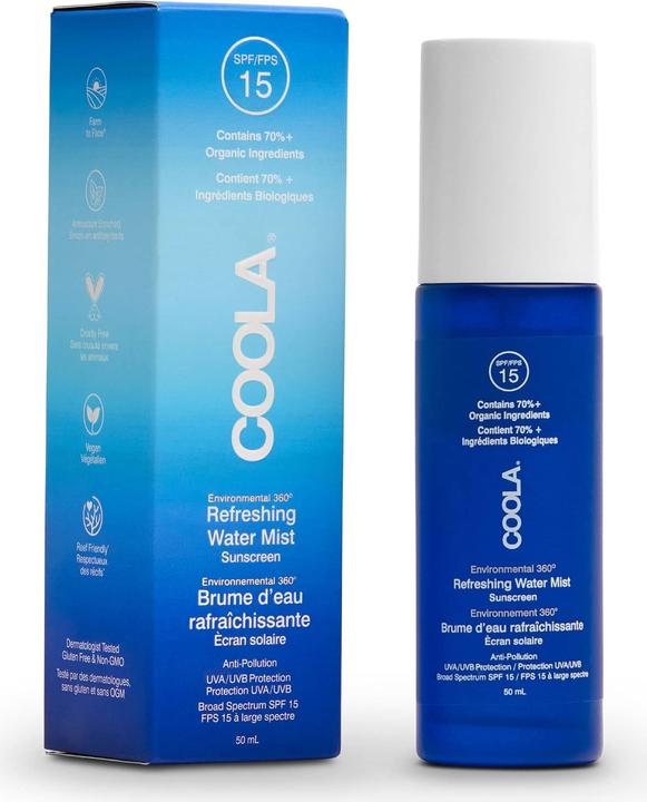 Immagine prodotto Coola Suncare Full Spectrum 360° Refreshing Water Mist (Crema solare viso, SPF 15, 50 ml, 50 g)