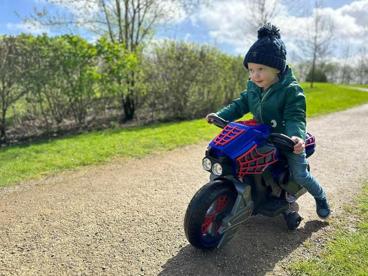 Produktbild ‎Huffy Jeździk elektryczny dla dzieci Motocykl Spider-Man Huffy 17345W