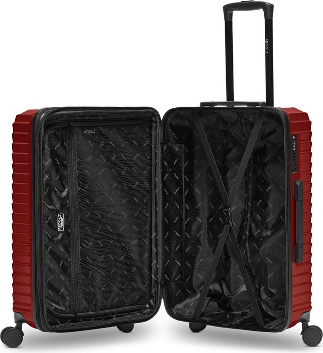 Actual product image Redolz Essentials 18 4-wheel suitcase set 3-piece with stretch fold (226 l, XL (from 140l))