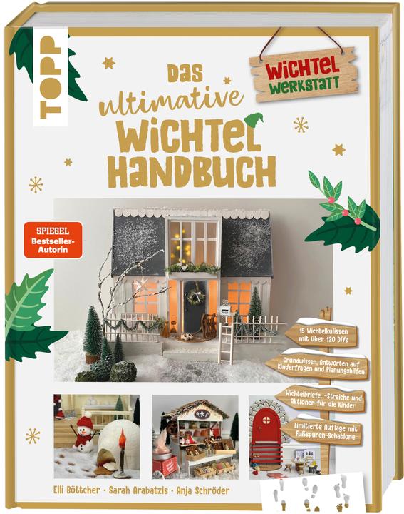 Actual product image Das ultimative Wichtelhandbuch (German, Elli Böttcher, Anja Schröder, Sarah Arabatzis, 2023)