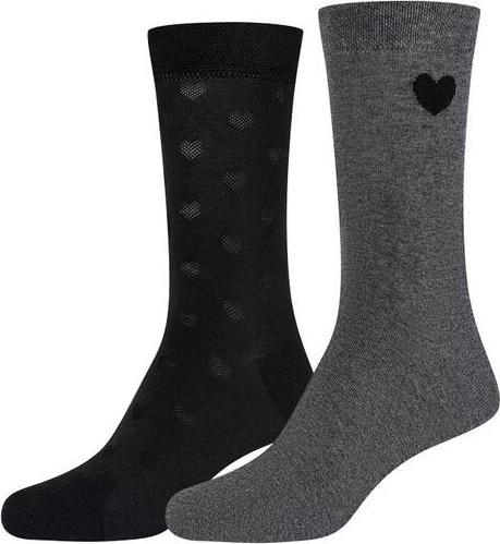 Produktbild Camano Ca-Soft Hearts Socks (2er Pack, 39 - 42)