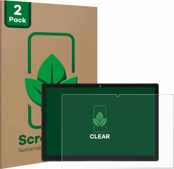 Produktbild ScreenLeaf Schutzfolie nachhaltiger Displayschutz Displayschutzfolie Folie Klar Transparent (2 Stück, A150)