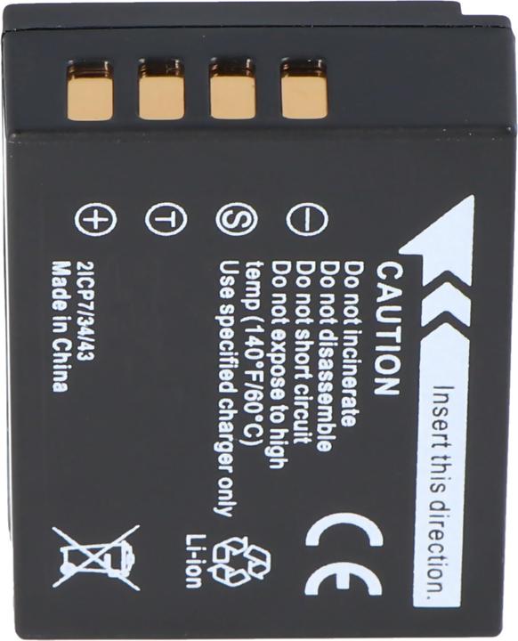 Actual product image AccuCell Akku Fujifilm NP-W126, X-Pro 1, FinePix HS3 (Camera battery)