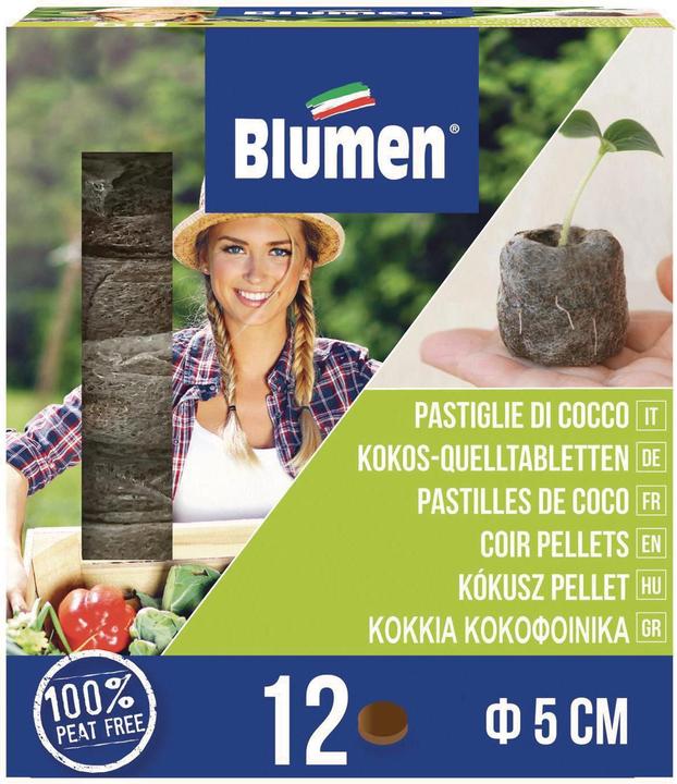 Blumen Comprimés de gonflement à la noix de coco