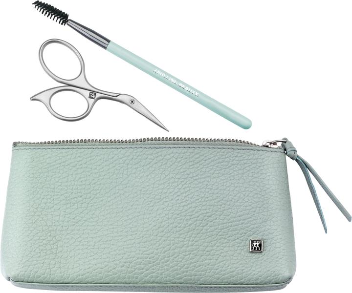 Zwilling Augenbrauen Set mit Haarbürste und Schere (18 cm)