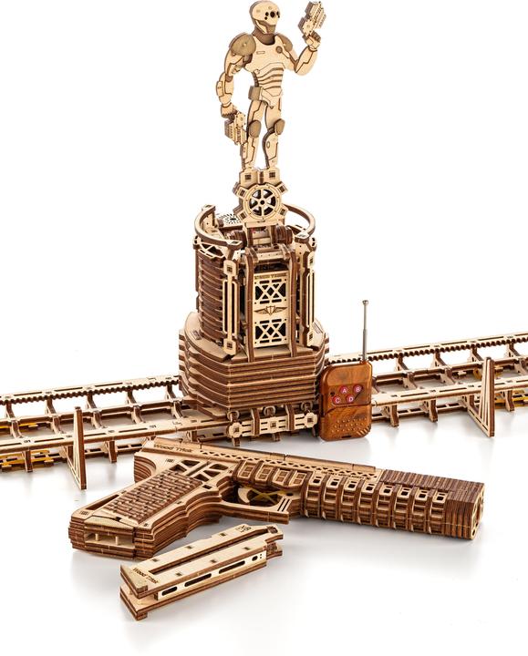 Actual product image Wood Trick Shooting Range - 3D Wooden Kit (Electric)