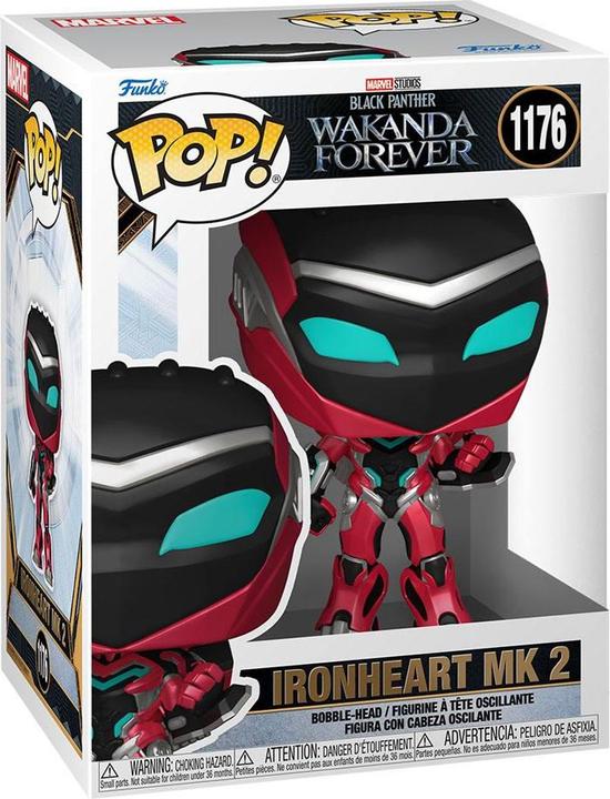 Produktbild Funko POP! Marvel BP Wakanda Forever Ironheart MK 2 (1176)