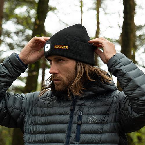 Actual product image Fizz Creations PAC-MAN LED Beanie Hat