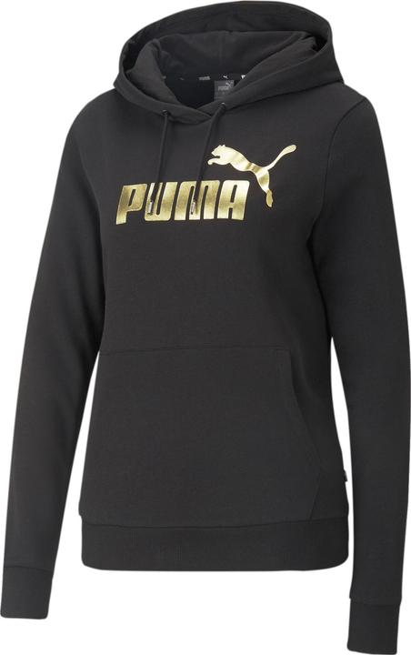 Puma ESS+ Metallic Logo Hoodie TR (XS)