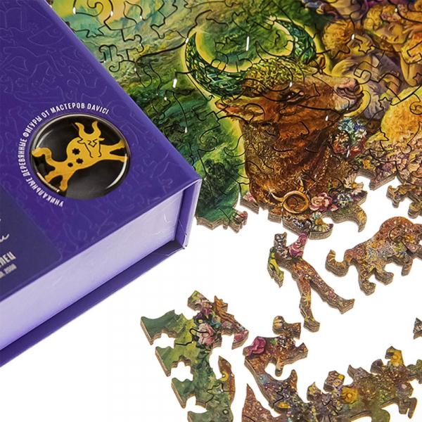 Produktbild DaVici Puzzle - Sternzeichen Stier (100 Teile)