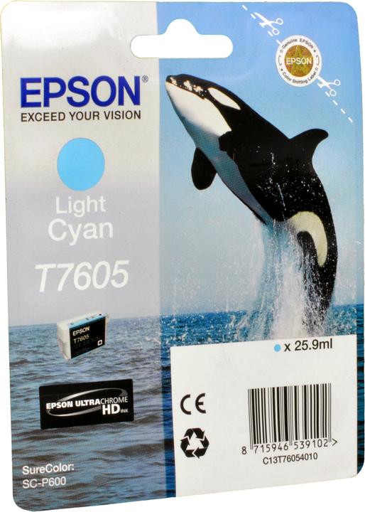 Actual product image Epson T7605, Ultra Chrome HD (LC)