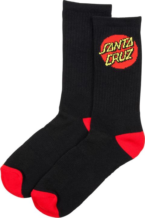 Actual product image Santa Cruz Classic Dot Sock (2 Pack) (pack of 2, One size)