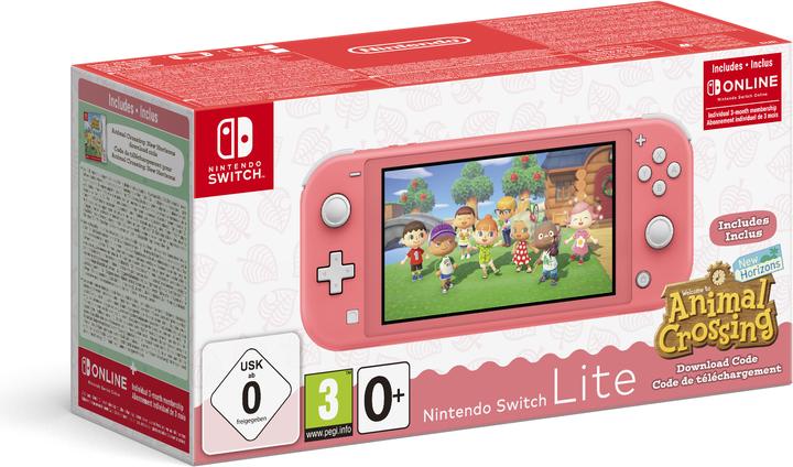 Nintendo Switch Lite + Animal Crossing + Switch Online