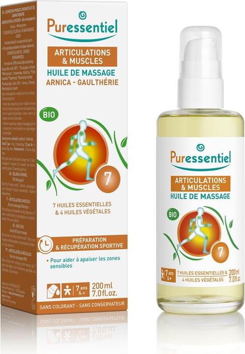 Puressentiel Massageöl Muskelanstrengung Bio (200ml) (200 ml)
