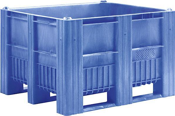 Image du produit Craemer Caisse-palette, capacité 610 l, bleu.