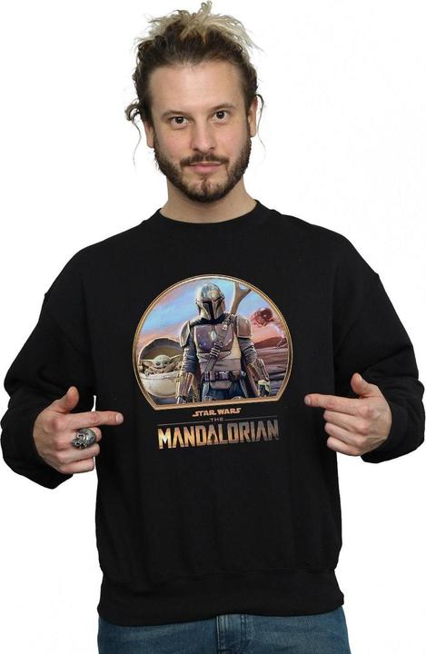 Produktbild Star Wars The Mandalorian Mando And The Child Sweatshirt (4XL)