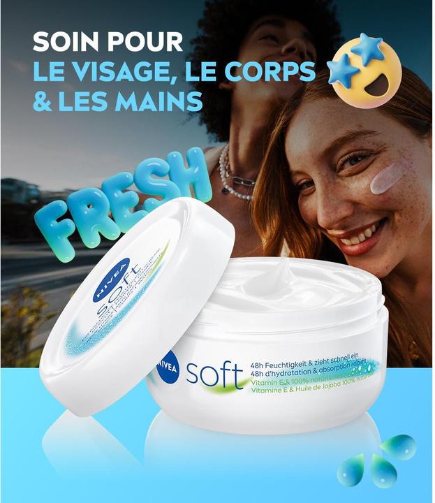 Produktbild NIVEA Soft Topf (Körpercreme, 300 ml)