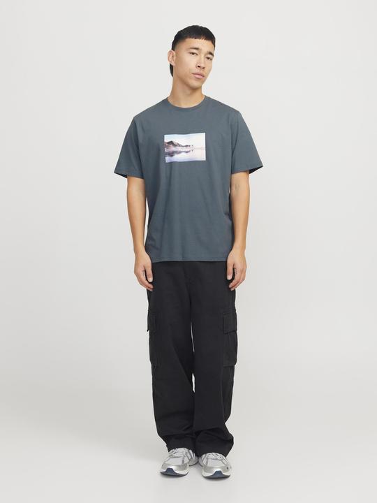 Actual product image Jack & Jones Gedruckt Rundhalsausschnitt T-shirt T-shirt (S)