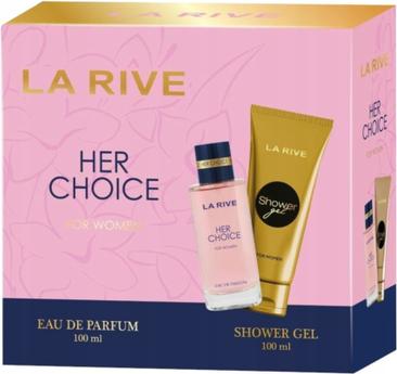 La Rive Set Her Choice Edp 100Ml + Shower Gel 100Ml (Parfum set)