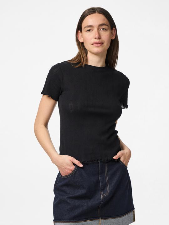 Actual product image Pieces Pcmarie Ss O-Neck Poin Top Jrs Noos Bc (S)