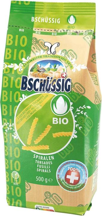 Bschüssig Teigwaren Bio Knospe Spiralen 3Ei 500 g (500 g)