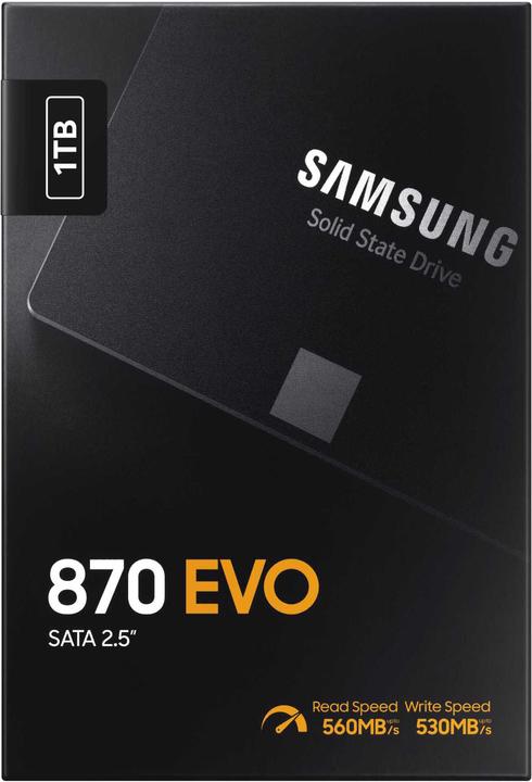 Immagine prodotto Samsung 870 EVO (1000 GB, 2.5")