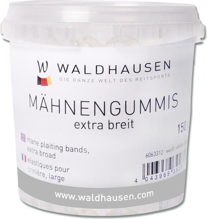 Nährwerte und Zutaten Waldhausen Mähnengummis extra breit im Eimer Transparent