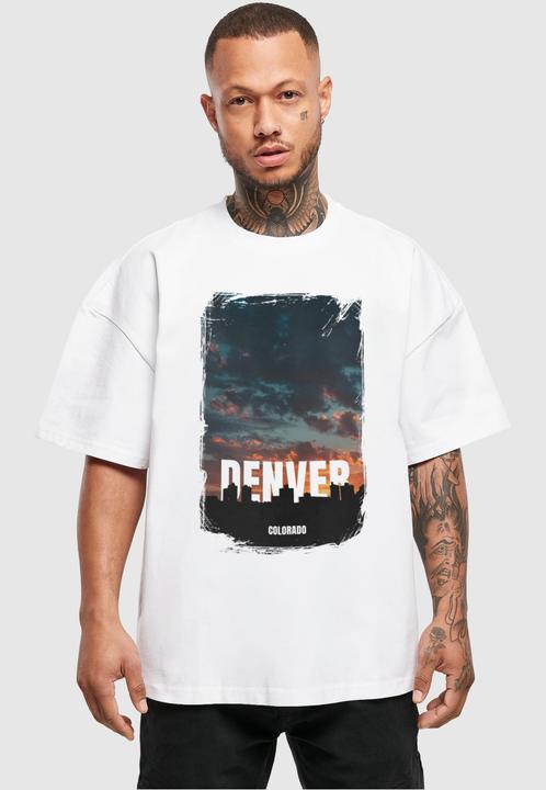 Actual product image Merchcode Denver Ultra Heavy Cotton Box T-Shirt - 112317 (S)