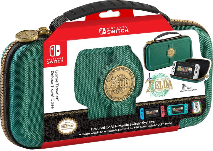 Produktbild Nacon Gaming Game Traveler Deluxe Travel Case - Zelda (Switch Lite, Switch OLED, Switch)