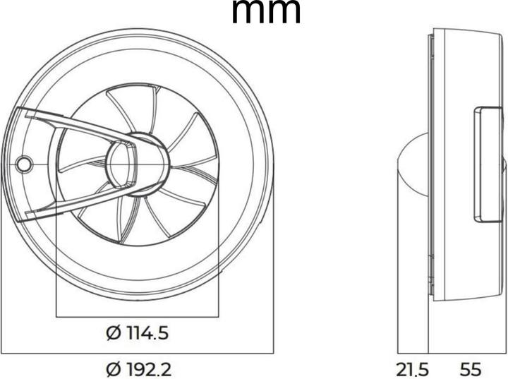 Actual product image Vents Arc