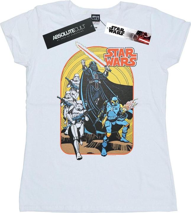 Star Wars Vintage Comic Scene TShirt (XXL)