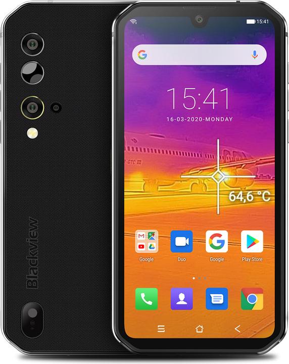 Blackview BV9900 Pro (128 GB, Black, Silver, 5.84", Dual SIM, 48 Mpx, 4G)