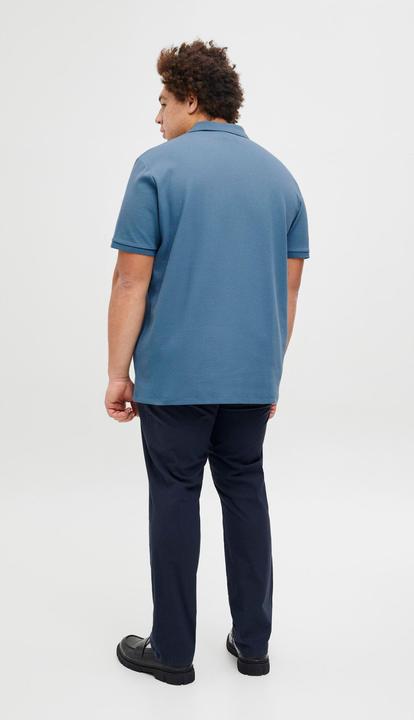Actual product image Jack & Jones Plus Size Logo Poloshirt Poloshirt (5XL)