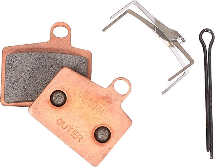 Image du produit Hayes Plaquettes de frein frittées pour Dyno/Ryde/Radar (Foin, Metal fritte)