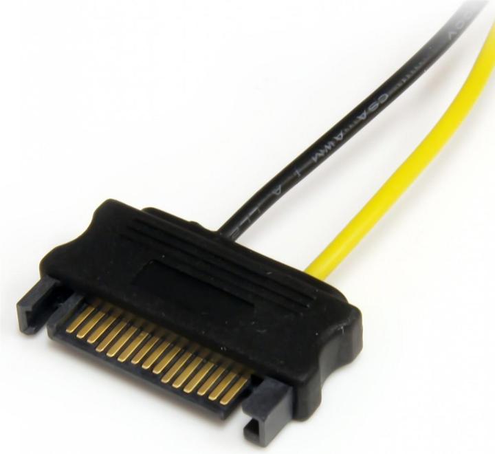 Actual product image StarTech SATA to 6 PIN PCIE