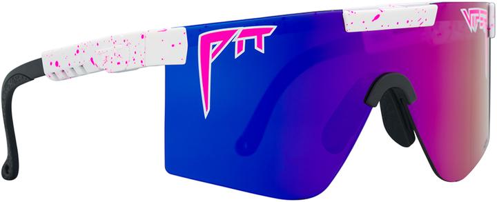 Pit Viper The LA Brights Original Polarized Pink-Purple Wide (White-Pink)