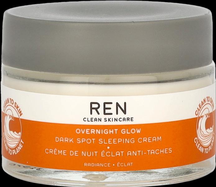 Actual product image Ren Overnight Glow Dark Spot Sleeping Cream (50 ml)