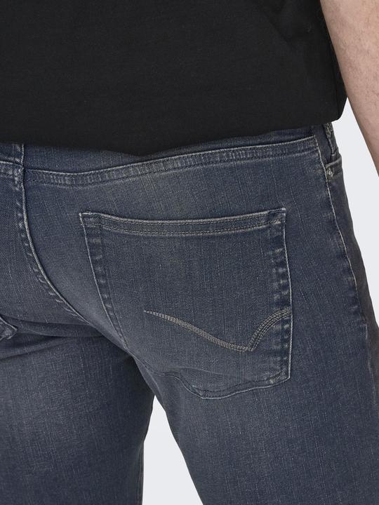 Actual product image Only & Sons Slim Fit Low Waist Jeans Slim Fit Jeans (W32/L30)