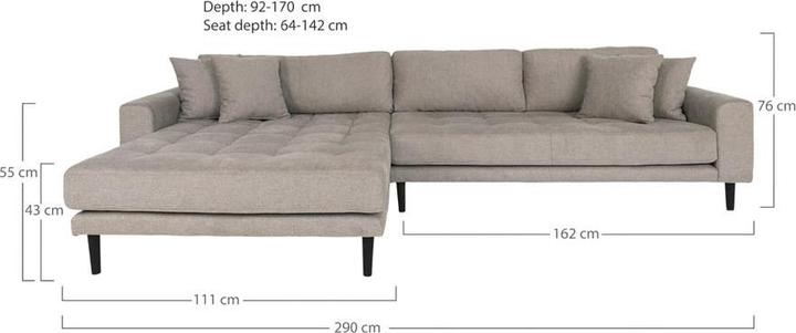 Produktbild House Nordic Lido (Ecksofa)