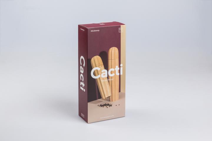 Actual product image Doiy Cacti Natural Wood (Salt, Pepper)